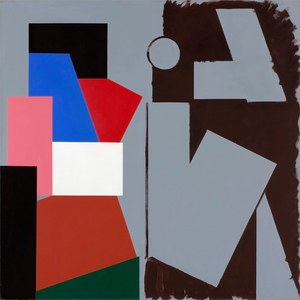 Modus Operandi II, 1988 (acrylic on linen)