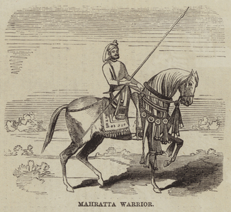 Mahratta Warrior (engraving)