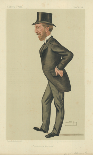 Mr John O'Connor Power (colour litho)