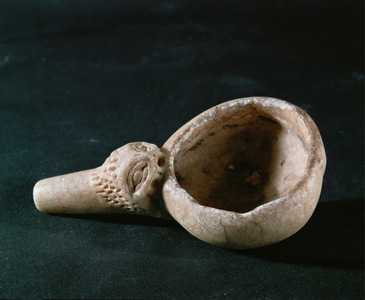 Incense spoon from Bethlehem Marble Iron Age II (marble)