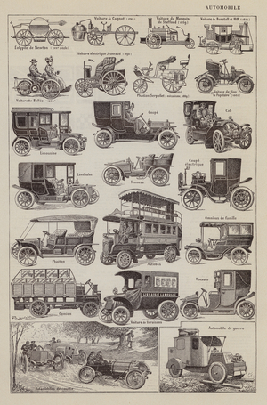 Automobile (litho)