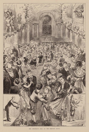 The Children's Ball at the Mansion House (engraving)