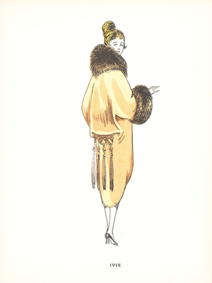 Ladies fashion, 1918 (colour litho)