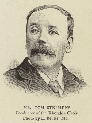 Mr Tom Stephens (engraving)