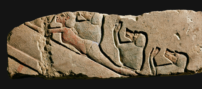 Amenophis IV Akhnaton adoring the sun …
