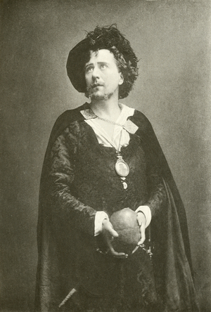 Mr Beerbohm Tree as Hamlet (gravure)