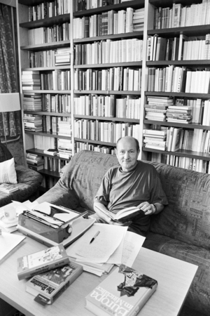 Writer Weinhold 09 04 1991, Chemnitz, culture, writer Writer Siegfried …, 1991 (photo)