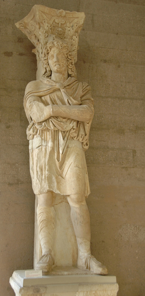 Statue of phrygian prisoner