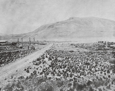 New Zealand, 1890s: Lake Tekapo (b/w photo)