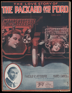 The Love Story of the Packard and the Ford, c.1770-1959 (print)