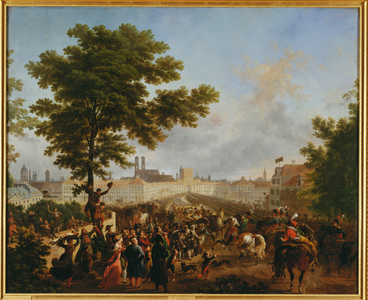 Napoleon I enters Munich on 24 November 1805