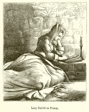 Lady Colvill in Prison (engraving)