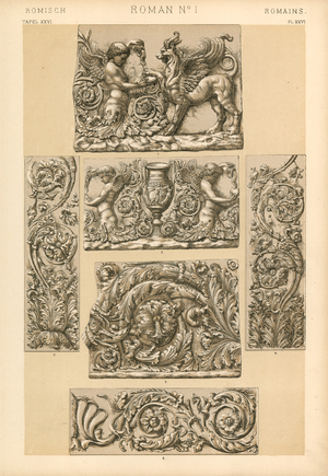 Roman (colour litho)