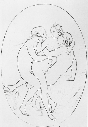 Engravings from Mes Loisirs, 1764 (engraving)