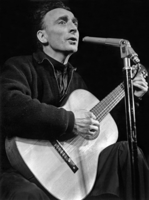French Priest Aime Duval (1918-1984) December 9, 1957 (b/w photo)