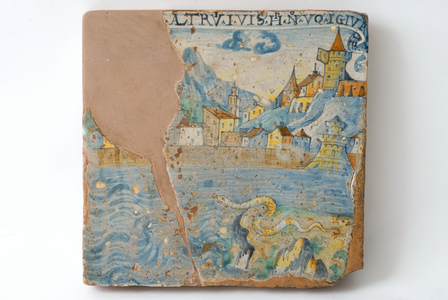 Landscape (painted ceramic)