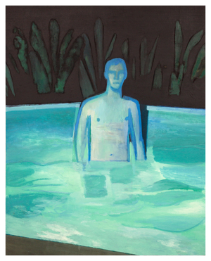 Time in the Water, 2021 (oil on linen)