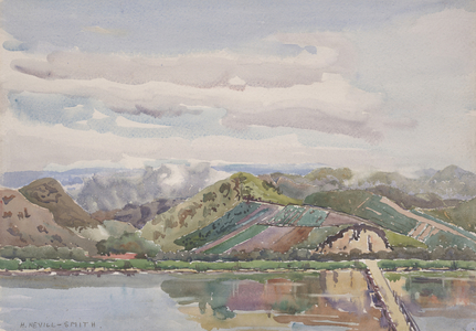 Landscape (New Caledonia) (watercolor)