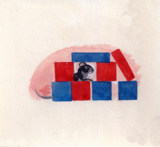 Illustration from 'Masha's Fairytales' by Sofya Prokofieva, 1966 (gouache on paper)