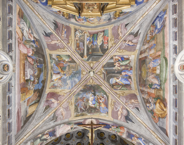 Vault of the Chancel with Scenes from the Virgin Mary's life (fresco)