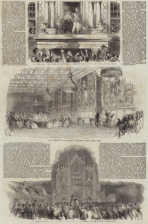 Her Majesty's Visit to France (engraving)