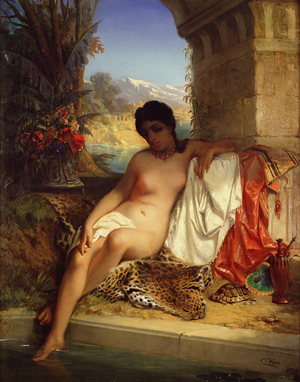Odalisque, c.1880 (oil on canvas)