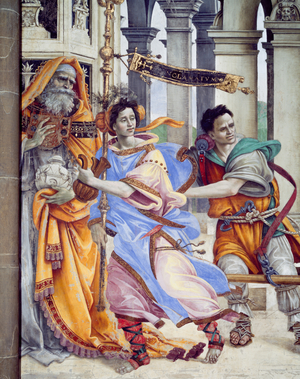Stories of St John, detail, 1502 (fresco)