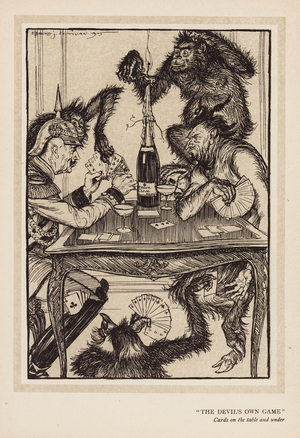 The Kaiser's Garland: "The Devil's Own Game" (litho)