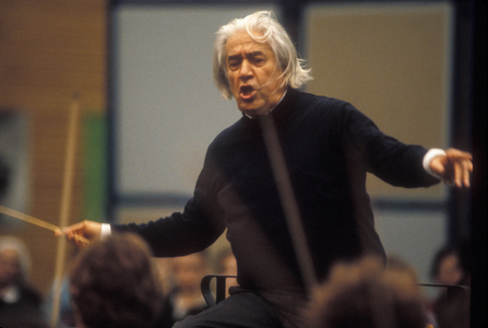 Sergiu Celibidache 1912-1996, Conductor 1979 1996 General Music Director …, 1985 (photo)