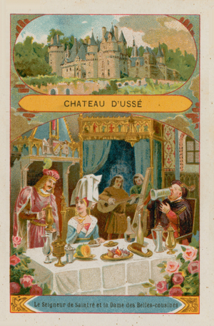 Chateau d'Usse (chromolitho)