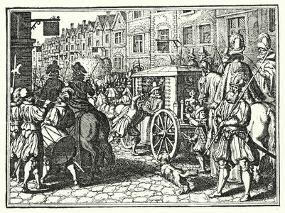 Assassination of Henry IV of France, 1610 (engraving)