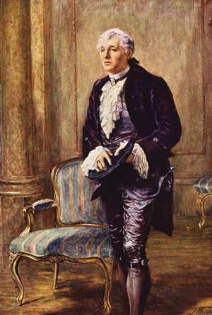 Portrait of Sir Charles Wyndham, as David Garrick (colour litho)