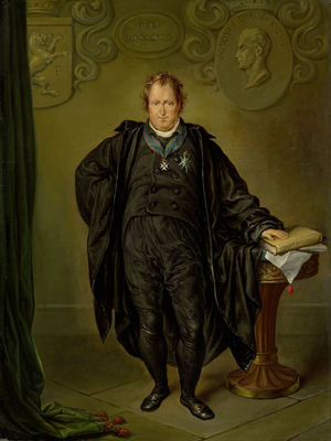 Johan Melchior Kemper, 1815 (oil on panel)