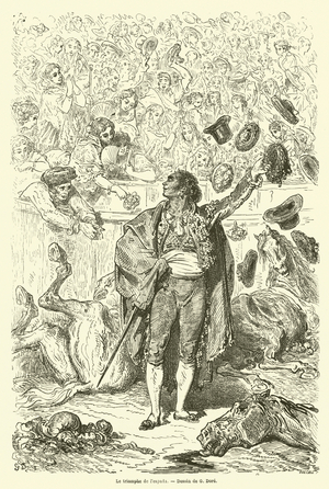Le triomphe de l'espada (engraving)