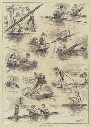 The Boating Fever (engraving)