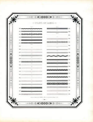 Typographic Line Elements (print)
