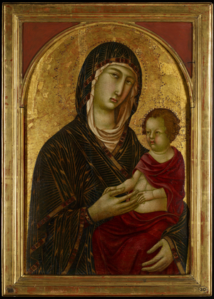 Madonna and Child, c.1310 (tempera & gold ground on poplar panel)