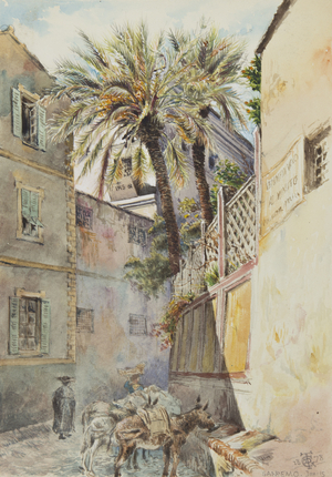 San Remo, 15th January 1878 (w/c on paper)