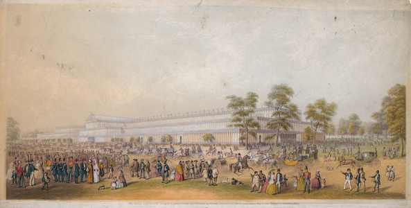 The Great Exhibition (coloured engraving)