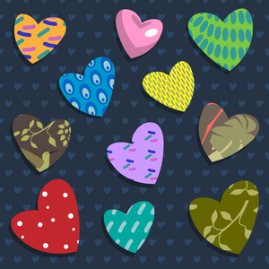 Love Hearts, 2017 (digital)