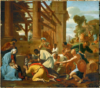 The Adoration of the Magi (oil on canvas)