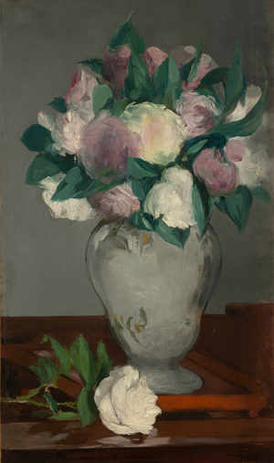 Peonies, 1864-65 (oil on canvas)