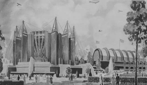 The Travel And Transport Building At The Century Of Progress