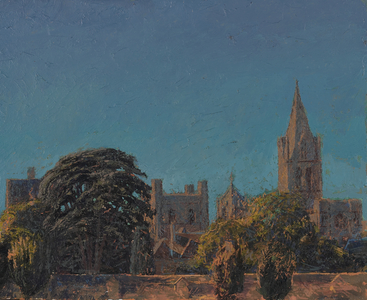 Christ Church in the Summer, 2003 (oil on panel)