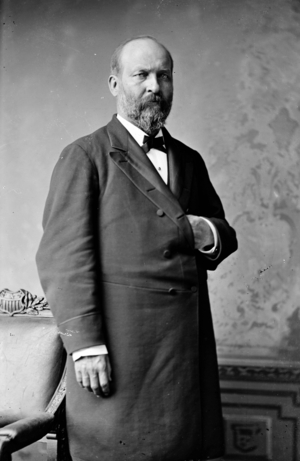 James A. Garfield (1831-1881) 20th President of the United States, Photographed c. 1881