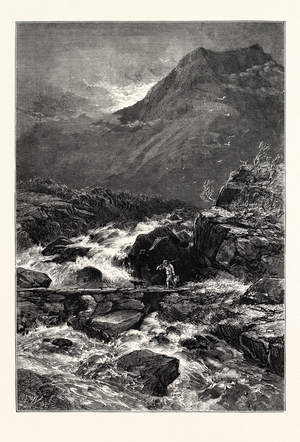 The Stream from Llyn Idwal, UK