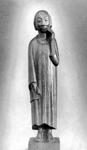 Ernst Barlach (b/w photo)