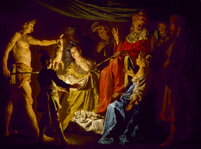 The Judgment of Solomon, c.1640 (oil on canvas)