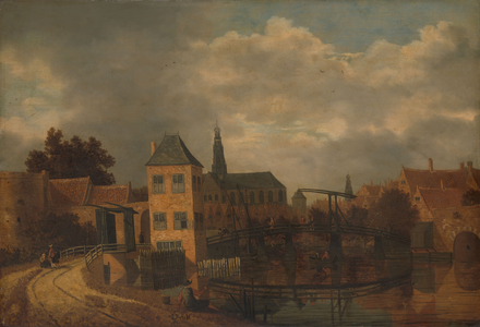 View of the Town of Haarlem, 1650 (oil on panel)