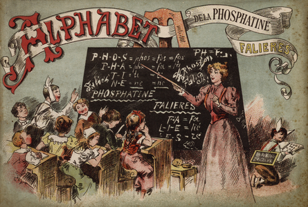 Alphabet De La Phosphatine Falieres (colour litho)